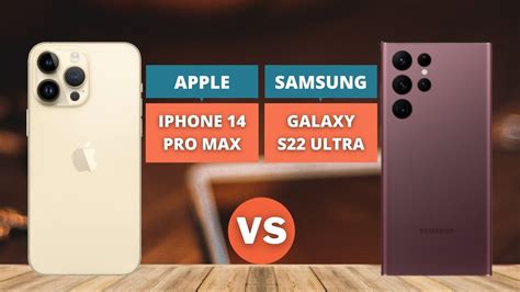 Apple Iphone 14 Pro Max 5g Vs Samsung Galaxy S22 Ultra 5g Compare