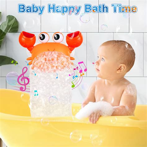 Upgradecrab Bubble Bath Toys Usb Rechargeable Baby Bath Bubble