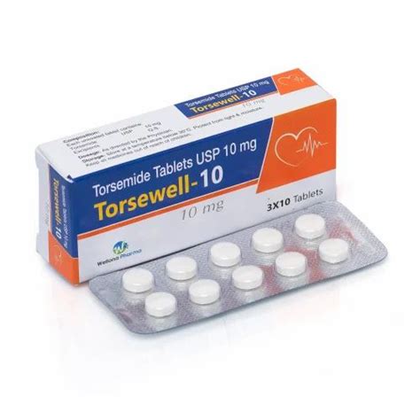 Torsemide 10 Mg Tablet At Rs 40stripe Antihypertensive In Surat Id