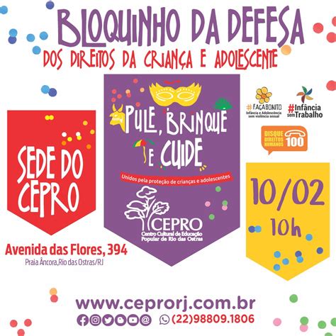 Venha Para O Bloquinho De Carnaval Do Cepro Centro Cultural De