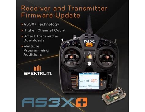 Spektrum Release As3x For Nx And Ix Transmitters