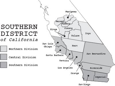 Us Federal Court Districts Map