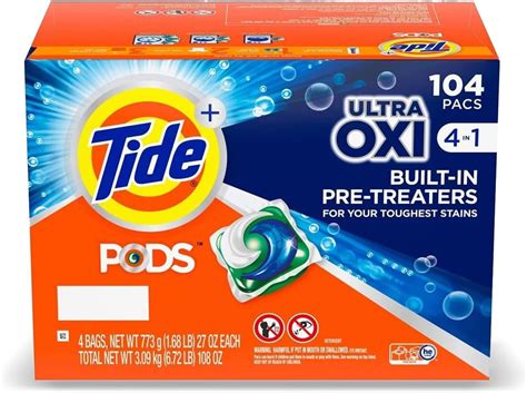 Amazon Tide Pods In Ultra Oxi Laundry Detergent Soap Pods