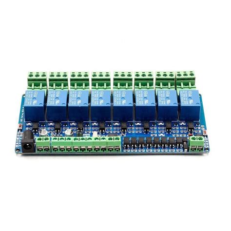 V Modbus Rtu Channels Relay Module Input Optocoupler Isolation Rs