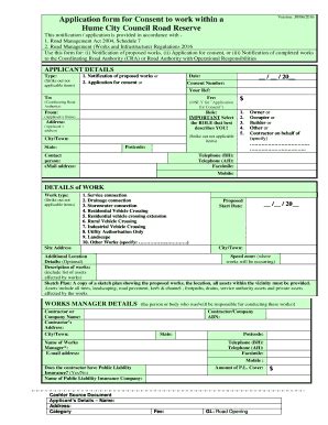 Fillable Online Hume Vic Gov Application Form To Work Within A Hume