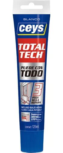 Pegamento Ceys TOTAL TECH color blanco de 290g no tóxico MercadoLibre