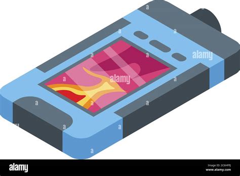 Thermal Imager Device Icon Isometric Style Stock Vector Image Art