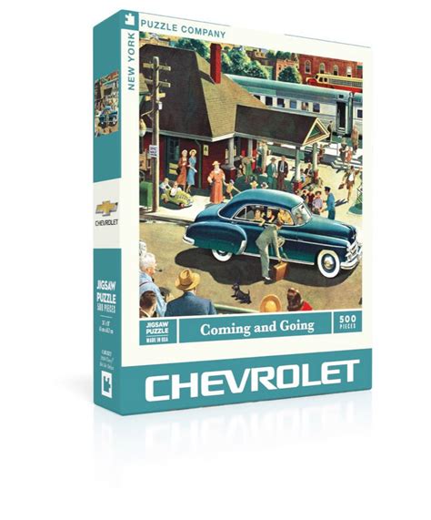 Shop Vintage Classic Car Puzzles | New York Puzzle Company