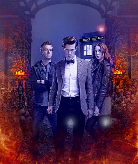 The doctor Amy and Rory by Ewariel on DeviantArt