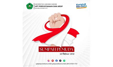 Selamat Hari Sumpah Pemuda Pustaka Unilak