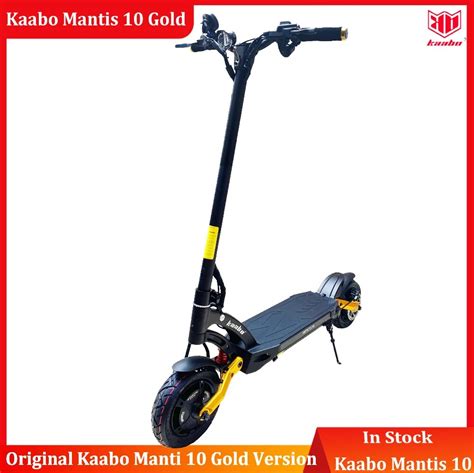 Original Kaabo Mantis 10 Gold Version Dual Motor 2000w Scooter 60v 18