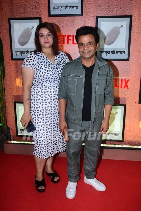 Radha Rajpal Yadav Rajpal Yadav Grace The Premiere Of Kathal Photo