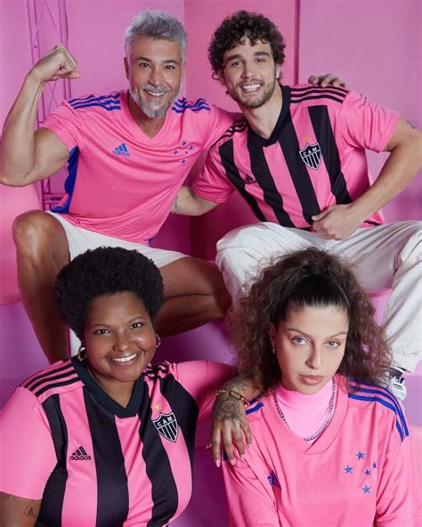 Descobrir 71 Imagem Camisa Rosa Dos Times Brasileiros Br