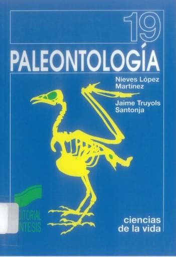 Paleontolog A Conceptos Y M Todos Universidad T Cnica