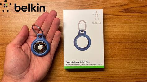 Belkin Secure Holder With Key Ring For Airtag Youtube