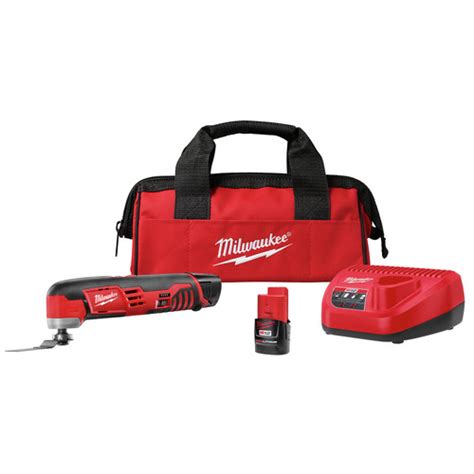 Milwaukee 2426 22 M12 Cordless Lithium Ion Multi Tool Kit