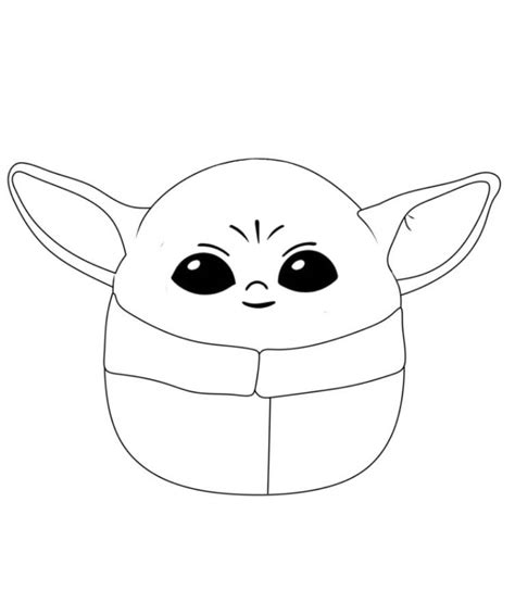 Stitch Squishmallow Coloring Page Coloringus The Best Porn Website