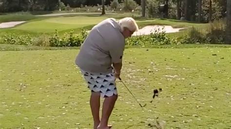 John Daly Hits Epic Golf Shot Barefoot Hole In One