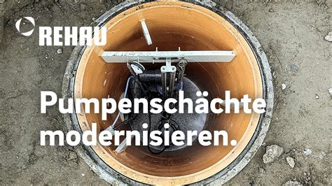 Nachhaltig modernisieren Pumpenschächte DN 800 bis 3500 und