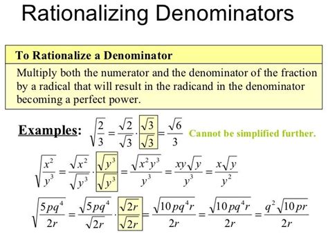 Rationalize The Denominator Calculator | All the things you need to ...