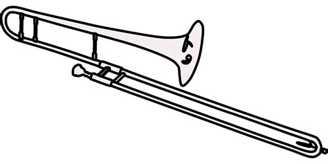 Trombone Brass Musical Instrument · Free vector graphic on Pixabay