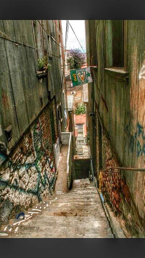 Callej N Alley Road Structures Staircases