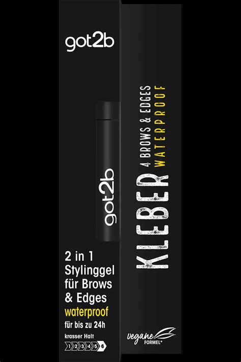 Wow Brows Bis Zu 24 Stunden Mit Got2b Kleber 4 Brows And Edges Waterproof