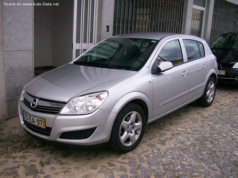 2004 Opel Astra H Technical Specs Fuel Consumption Dimensions