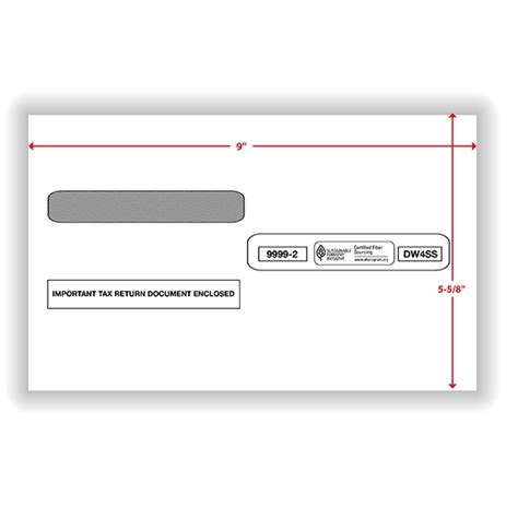 W-2 Self Seal Envelopes | w2 Security Envelope | Formstax