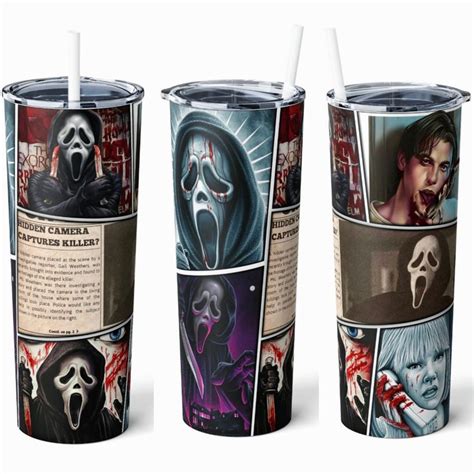 Scream Tumbler Scream Ghostface Merchandise Scream Merch Tumbler