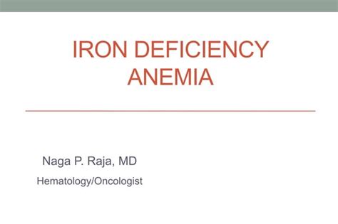 Iron Deficiency Anemia Management Risk Factors Physiology Of Iron