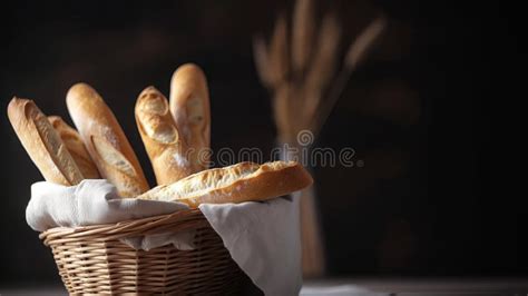 Flute Baguette Breads for Advertisement, Bakeries, Supermarkets, and ...