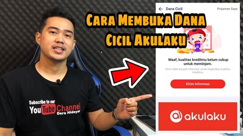 Cara Membuka Dana Cicil Di Akulaku Terbaru Coba Lakukan Ini Youtube