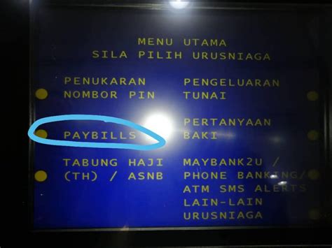 Cara Mudah Bayar Saman Pdrm Melalui Mesin Atm Maybank Sabah Post