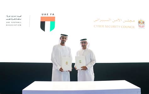 Uae Football Association Signs Mou With Cybersecurity Council