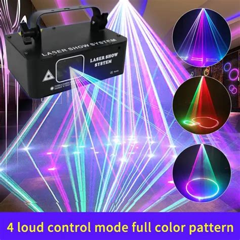 RGB Stephanie 500mw Laser Beam Line Scanner Disco DJ Lighting With RGB