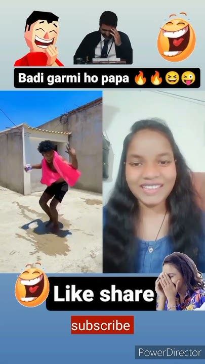 🔥😃 Badi Garmi Ho Papa 😆comedy Funny Shorts Video 🤣shortshorts Youtubevideo Viral Youtube