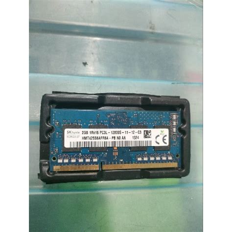 Jual Memory RAM Laptop Sodim 2GB DDR3 PC3L 12800S Hynix Samsung Korea