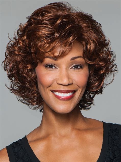 Softly Curled Layers Brown Women Wigs