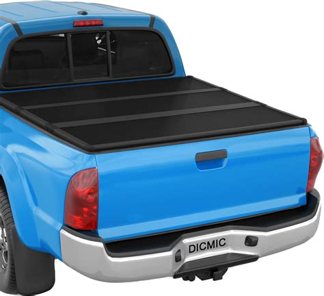 Amazon FRP Hard Tri Fold Truck Bed Tonneau Cover Compatible With