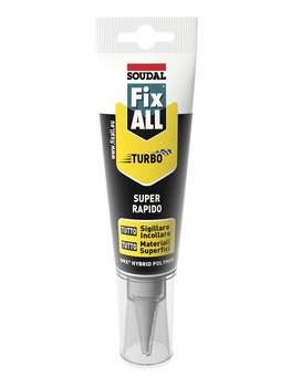 Sigillante Fix All Turbo Soudal Per Qualsiasi Superficie Super Rapido