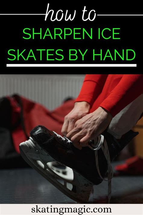 Did You Know That You Can Sharpen Ice Skates At Home Without A Machine