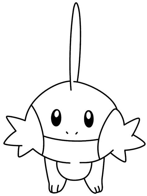 Pokemon Mudkip Coloring Pages At Free Printable Kleurplaten The Best