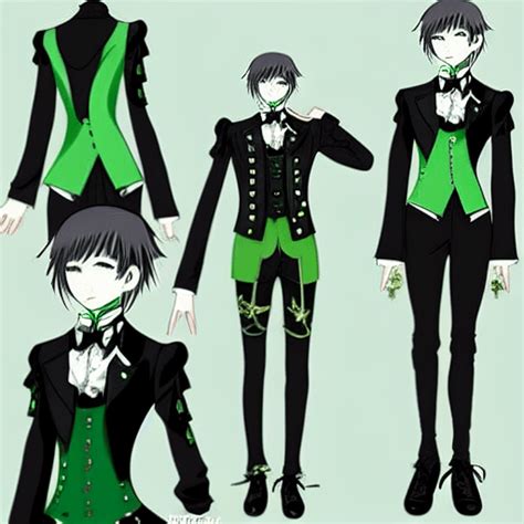 Ciel Phantomhive Inspired Victorian Suit · Creative Fabrica