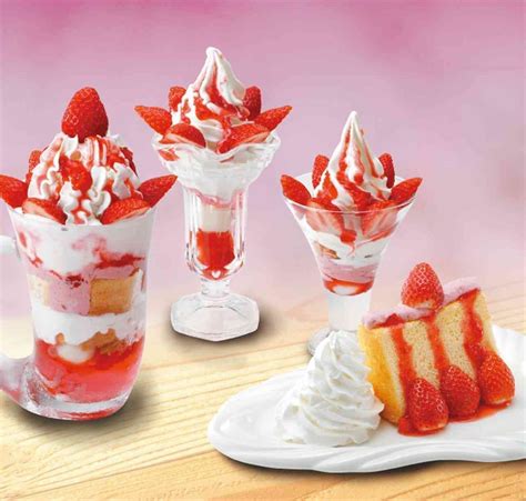 Bikkuri Donkey Strawberry Dessert Jokki Parfait Strawberry