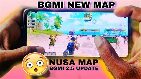 Nusa Map😱 Bgmi New Map Test Realme X7 Max After Update Performance