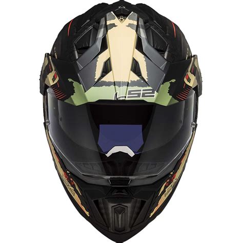 Casque Moto Off Road Tourisme En Carbone Ls Mx Explorer C Extend