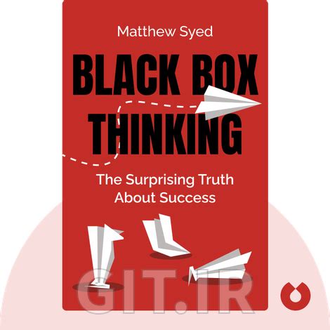 Black Box Thinking Summary of Key Ideas and Review | Matthew Syed