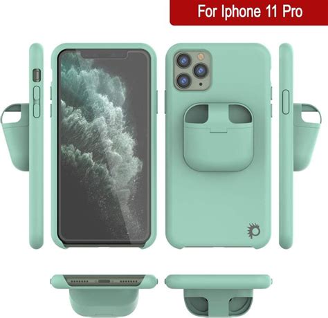 Punkcase Iphone 11 Pro Airpods Case Holder Centerpods Series Slim