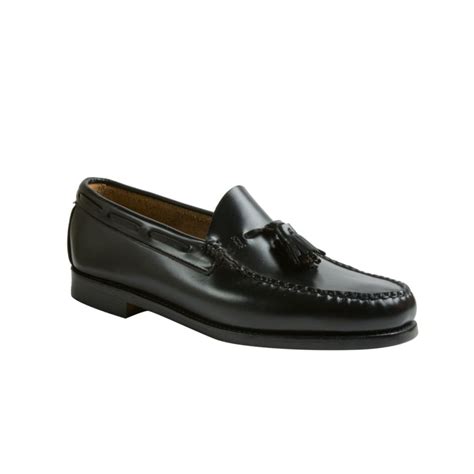 Bass Larkin Weejun Tassel Loafers in Black for Men | Lyst